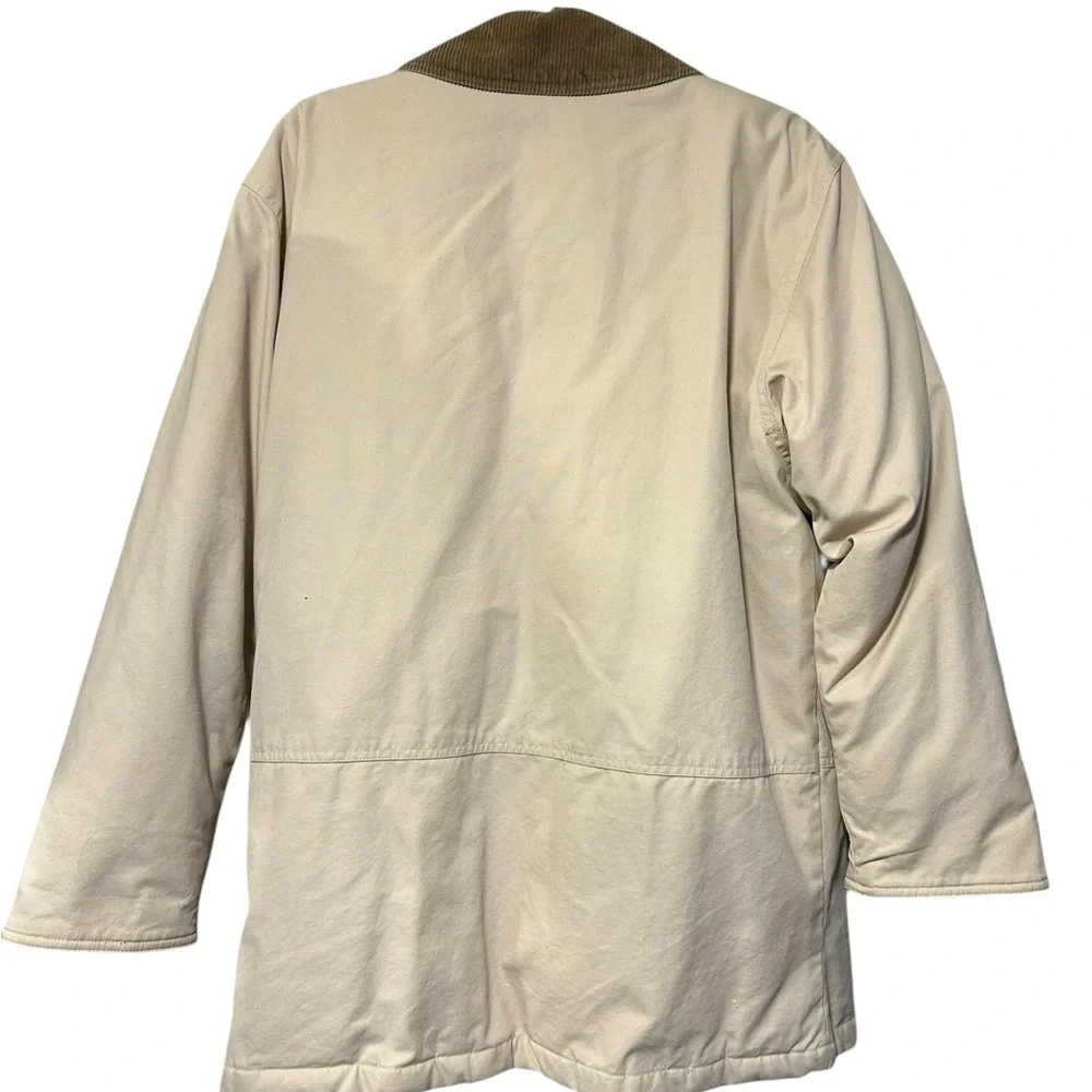 Men's Vintage Eddie Bauer Goose Down Corduroy Collar Jacket Size M